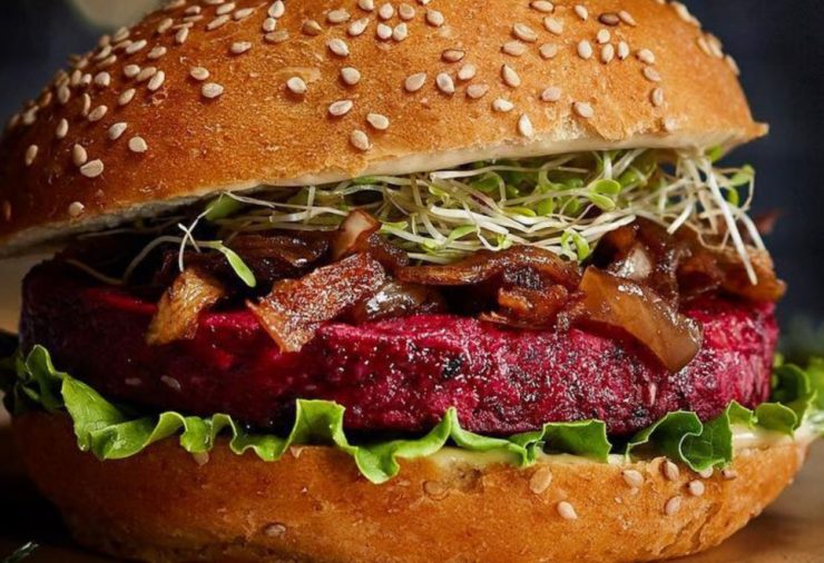 Copper Branch Vegan Burger