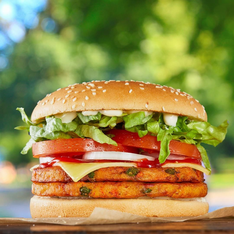 Hungry Jack's Vegan Burger