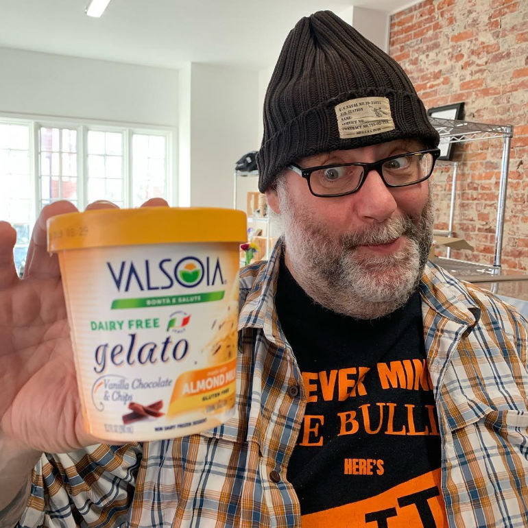 Shop Owner and Vegan Gelato
