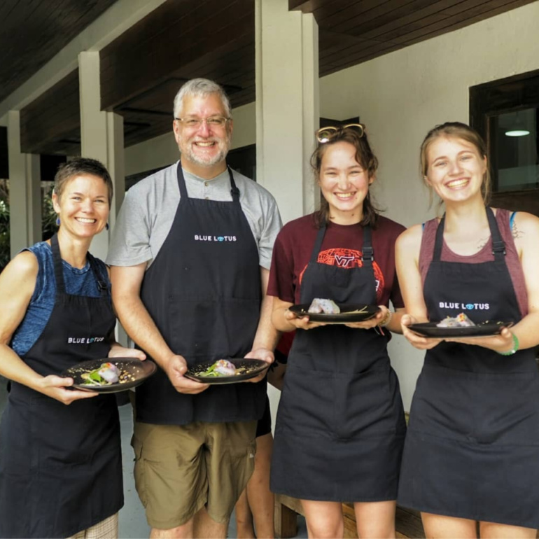 Students At Blue Lotus