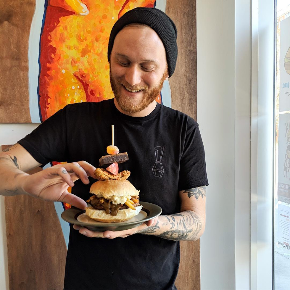 Chef Holding Overflow