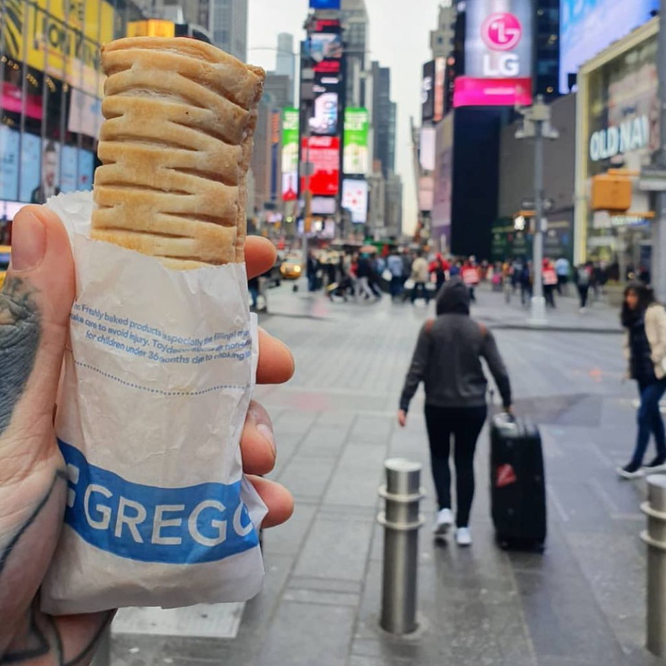 Greggs Vegan Sausage Roll