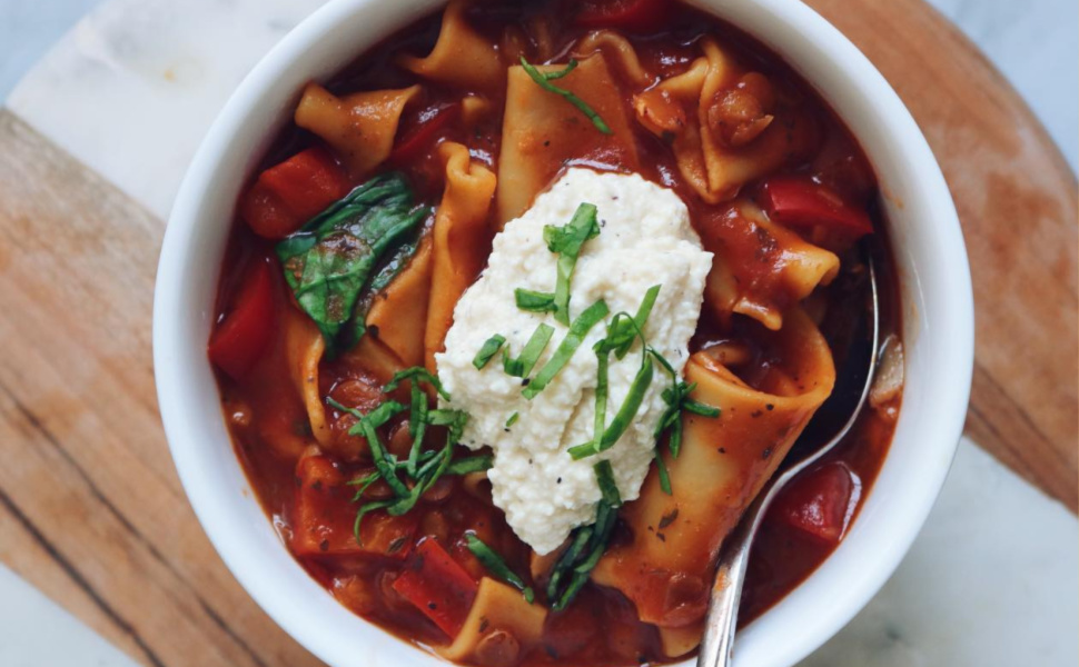 Lasagna Soup