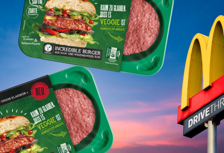 Vegan McDonalds Burger