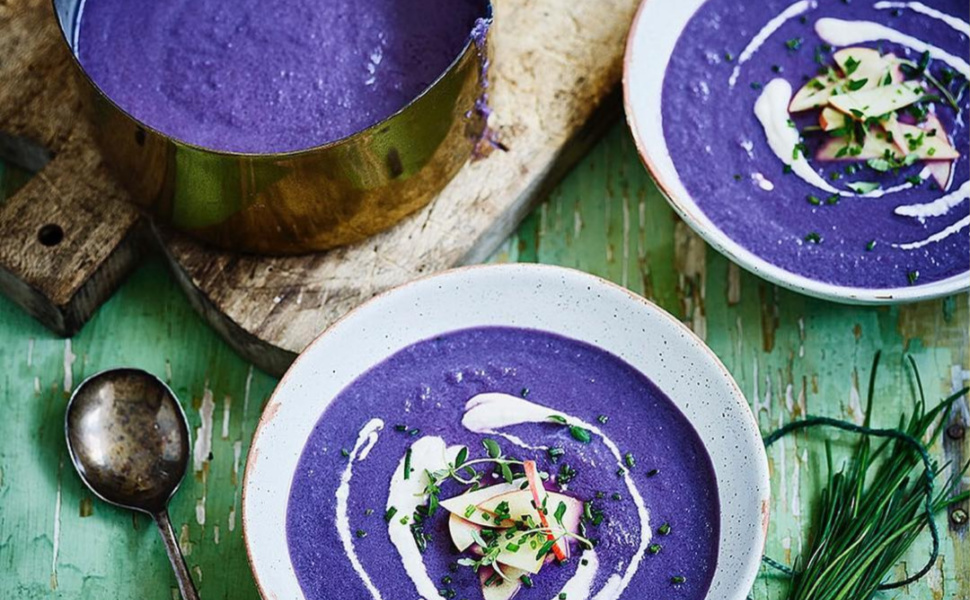 Vegan Purple Soup