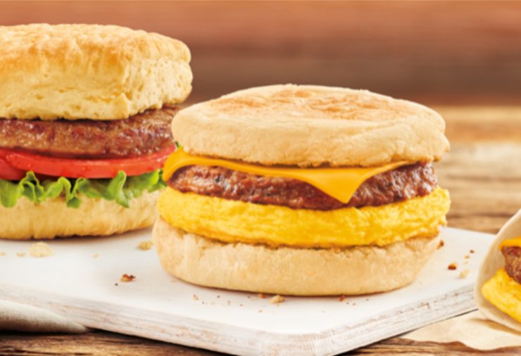 Tim Horton's Beyond Meat Sandwiches